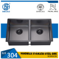 Nano Sink Double Bowl Nano Stainless Steel Black Kitchen Sink Supplier